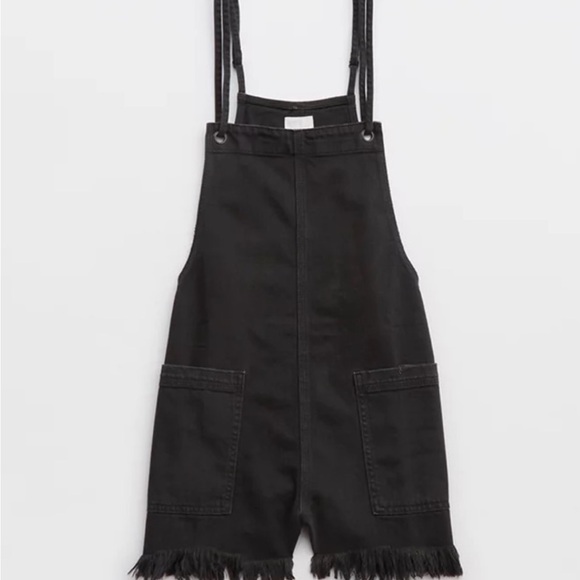 Aerie Double Strap Shortall - Picture 3 of 7
